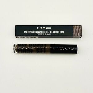 NIB MAC Eye Brows Big Boost Fibre Gel Taupe - Medium Taupe Ash Brown